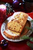 Christmas loaf with candied fruit