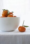 Tangerines in a bowl