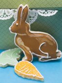 Easter biscuits (Easter Bunny, carrot)