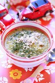 Bohnensuppe für Kinder