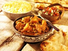 Aloo matar (potato and pea curry from India)