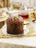 Panettone (traditional Italian Christmas cake)