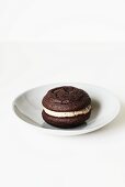 Chocolate Whoopie pie in a bowl
