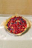 Mascarpone tart with fresh berries