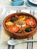 Arroz al horno (oven-baked rice, Spain)