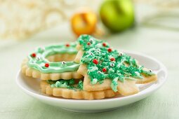 A Plate of Christmas Cookies