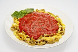 Fettucine mit Tomaten-Wodka-Sauce