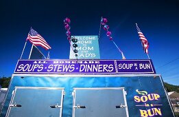 Closed Soup Stand at a Country Fair