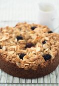 An Apple, Blackberry and Almond Coffee Cake