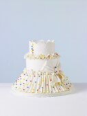 Candy Dots Wedding Cake