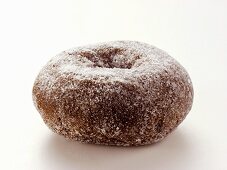 Schokoladendoughnut mit Zucker