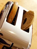 Bagels im Toaster