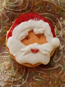 Father Christmas biscuit