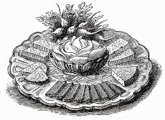 Cheese platter (Illustration)