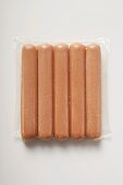 Frankfurters in packaging