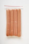 Frankfurters in packaging