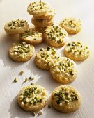 Almond and pistachio biscuits