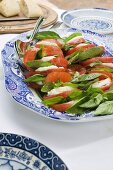 Insalata caprese (Tomatoes and mozzarella, Italy)