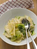 Krautfleckerl (pasta and cabbage dish)
