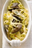 Tagliatelle with ceps