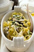 Tagliatelle with ceps