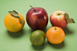 Äpfel und Zitrusfrüchte
