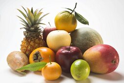 An assortment of fresh fruit