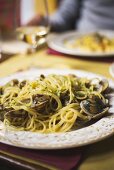 Spaghetti with clams