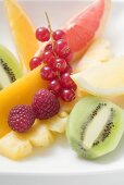 Exotische Früchte, Zitrusfrüchte und Beeren