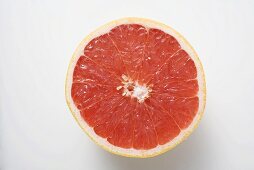 Half a pink grapefruit