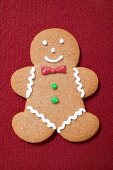 Decorated gingerbread man