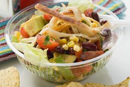Mexikanischer Salat zum Mitnehmen