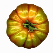 Beefsteak tomato from above