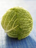 A savoy cabbage