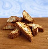 Cantuccini (almond biscuits), Tuscany, Italy