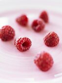 Seven raspberries