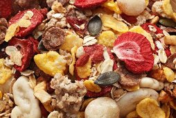 Fruit muesli (full-frame)