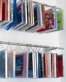 Two CD hangers with various CDs