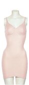 Unterwäsche f. die Frau, elastisches Unterkleid, in rosa, Freisteller