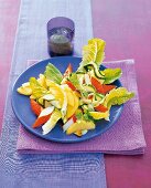 Mango-Zucchini-Salat mit SurimiSticks