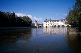 Chateau of Chenonceau on the Cher, Loire region, France