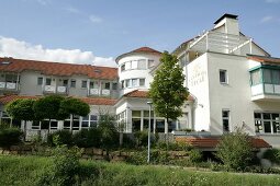 Facade of Landhaus Feckl, Germany