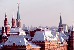 View of Moscow Kremlin Fortress, Moscow, Russia