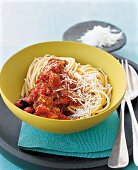 Spaghetti mit Lamm-Bolognese 