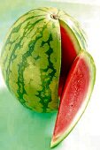 Wasser-Melone, aufgeschnitten 