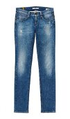 Freisteller: 5-Pocket-Jeans, blau 