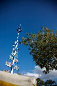 München, Maibaum auf dem Viktualienm arkt, Nr. 4