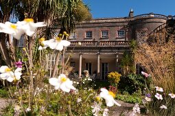 Irland: Bantry House, Terrasse, Garten