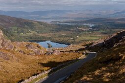Irland: Beara-Halbinsel, Natur, Hügellandschaft, Übersicht
