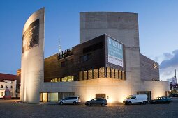 Facade of German Emigration Centre, Bremerhaven, Germany